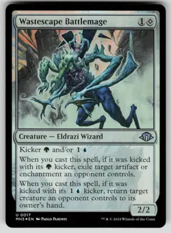 Wastescape Battlemage Foil U Modern Horizons 3 17 NM - Image 1