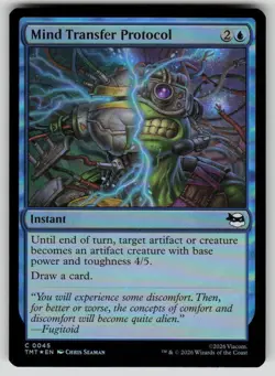 Mind Transfer Protocol Foil C Teenage Mutant Ninja Turtles 45 NM - Image 1
