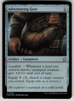 Adventuring Gear Foil U Foundations 249 NM - Image 1