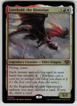 Lorehold, the Historian Foil Mythic Secrets of Strixhaven 201 MTG Near Mint 2026 - Image 1
