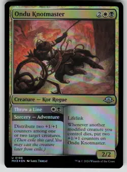 Ondu Knotmaster Foil Uncommon Modern Horizons 3 196 MTG Near Mint 2024 - Image 1