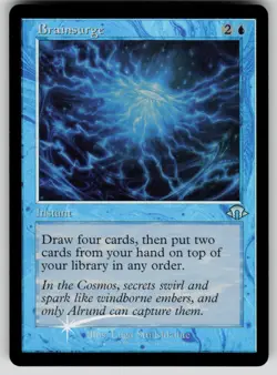 Brainsurge (Retro Frame) Foil U Modern Horizons 3 399 NM - Image 1
