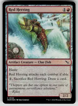 Red Herring Foil C Murders at Karlov Manor 142 NM - Image 1