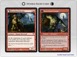 HINTERLAND HERMIT ~mtg NM Dark Ascension Com x4 - Image 1