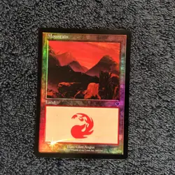 INVASION MOUNTAIN (345) FOIL Magic the Gathering Unplayed Near Mint - Image 3
