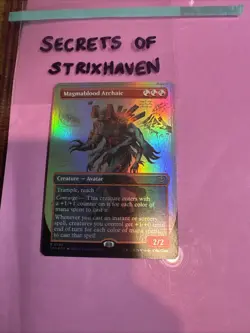 Magmablood Archaic - Mtg: SOS - R 0295 *foil Rare - Image 1