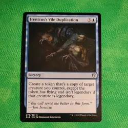 Irenicus's Vile Duplication LP Commander Legends: Battle for Baldur's Gate MTG - Image 1