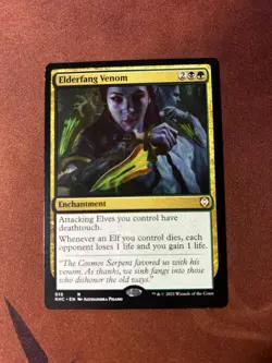 Elderfang Venom Kaldheim LP MTG - Image 1