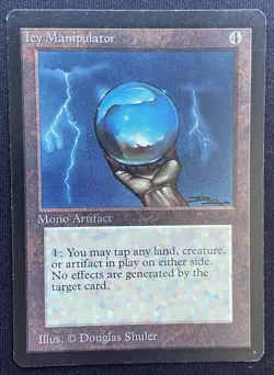 Icy Manipulator Magic The Gathering Beta 1993 Vintage NM - Image 1