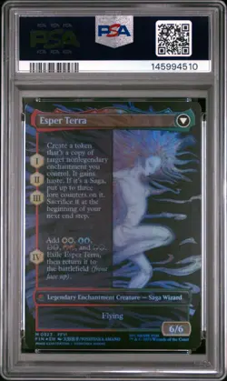 2025 MTG FINAL FANTASY #0323 ESPER TERRA/TERRA, MAGICAL ADEPT PSA 10 - Image 2