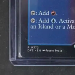 2025 MAGIC: THE GATHERING AETHERDRIFT #0372 RIVERPYRE VERGE BL FOIL RARE - Image 4