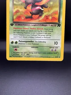 Pokemon TCG Dark Gloom 36/82 Team Rocket 1st Edition Vintage WOTC LP - Image 4