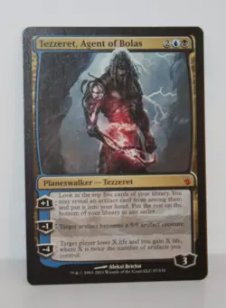 MTG Tezzeret, Agent of Bolas Normal Mirrodin Besieged #97 NM - Image 1
