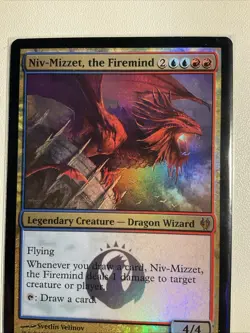 Niv-Mizzet, the Firemind Duel Decks: Izzet vs. Golgari Foil MTG 1 LP - Image 1