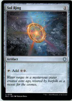 Sol Ring 129 Uncommon Commander: Bloomburrow Near Mint - Image 2