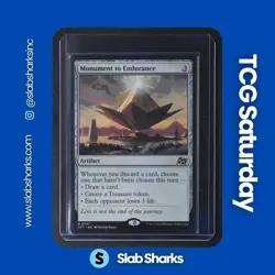 2025 MAGIC: THE GATHERING AETHERDRIFT #0394 MONUMENT TO ENDURANCE RARE - Image 1