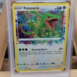 Rayquaza Amazing Rare #138 PSA 10 Vivid Voltage Gem Mint Graded Pokemon - Image 2