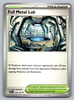 Pokemon TCG SV05: Temporal Forces Full Metal Lab 148/162 - Image 1