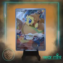 Pokemon TCG Joltik Paradox Rift Holo Card 196/182 Illustration Rare NM - Image 1