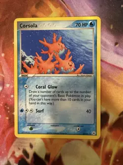 Pokemon Corsola 32/101 Hidden Legends Regular Card 2004 - Image 1