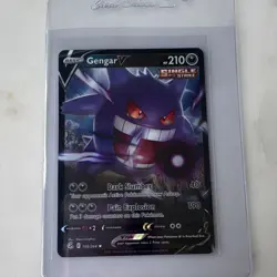 The Pokemon Company Pokemon TCG Gengar V 156/264 Fusion Strike Ultra Rare Holo - Image 1