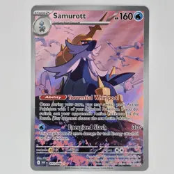Samurott 107/086 NM/M SV White Flare Illustration Rare Pokemon TCG - Image 1