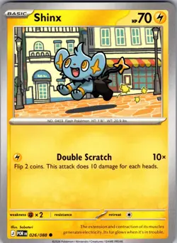 Shinx Perfect Order 026/088 Common Pokemon Near Mint - Image 1
