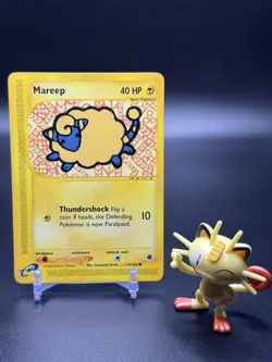 Mareep 119/165 Pokemon Expedition Base Set Regular - LP - Image 1