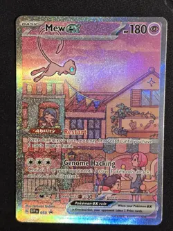 Mew EX SVP 053 Pokemon TCG Scarlet & Violet 151 UPC Promo Card Mint/Nm Condition - Image 1