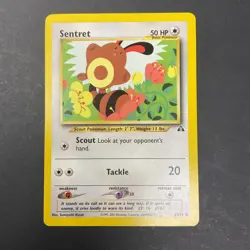 Sentret Common Unlimited Neo Discovery 63/75 HP Pokemon TCG - Image 1