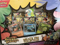 Pokemon TCG Mega Evolution Ascended Heroes First Partners Deluxe Pin - Image 1