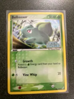 Pokemon Bulbasaur 46/100 EX Crystal Guardians Reverse Holo LP - Image 3