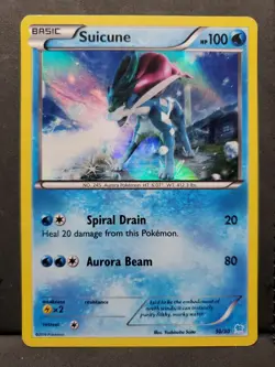 Suicune 30/30 2016 XY Trainers Kit Promo Pokemon Card Holo Rare Exclusive - VLP - Image 1