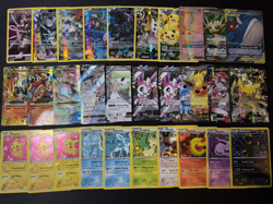 Lot of 150 Pokemon Cards Mega/EX/GX/Full Art/V/VMAX Modern Collection HP-DAMAGED - Image 2