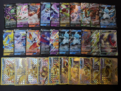 Lot of 150 Pokemon Cards Mega/EX/GX/Full Art/V/VMAX Modern Collection HP-DAMAGED - Image 5