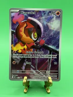 Charcadet - 022 022 Holo Promo ME: Mega Evolution Promo Pokemon Near Mint - Image 3