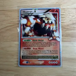 Pokemon Heatran LV.X DP31 DP Promos Holo Promo Card 120 HP Level Up - Image 1