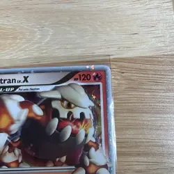 Pokemon Heatran LV.X DP31 DP Promos Holo Promo Card 120 HP Level Up - Image 2