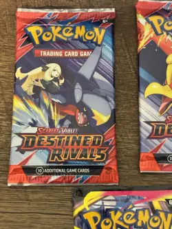 Destin Rival Pokemon 3 Packs Seals And 2 Packs Sealed Mega Evolution . 5 Sealed - Image 2