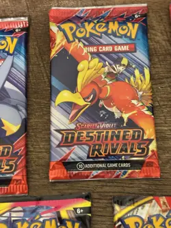Destin Rival Pokemon 3 Packs Seals And 2 Packs Sealed Mega Evolution . 5 Sealed - Image 3