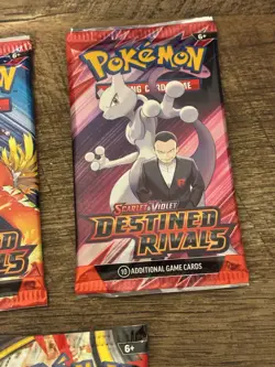 Destin Rival Pokemon 3 Packs Seals And 2 Packs Sealed Mega Evolution . 5 Sealed - Image 4
