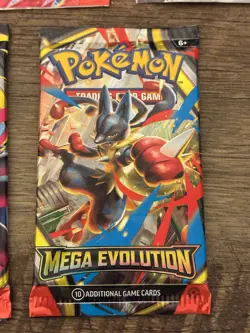 Destin Rival Pokemon 3 Packs Seals And 2 Packs Sealed Mega Evolution . 5 Sealed - Image 5
