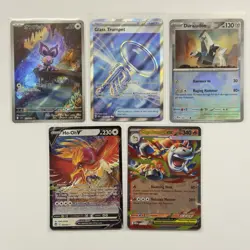 Pokemon Card Lot (5 Cards) - Vintage Full Hyper Ultra Rare IR SIR AR Holo SAR - Image 1