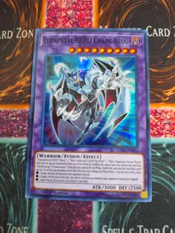 Yu-Gi-Oh! TCG Elemental Hero Chaos Neos SHVA-EN035 Super Rare 1st Edition NM - Image 1