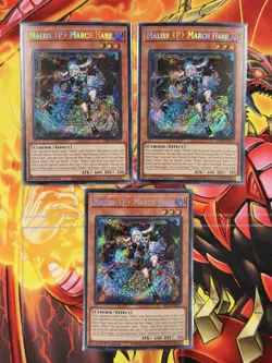 Yugioh Maliss P March Hare Secret Rare ALIN (x3) - Image 1