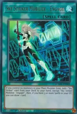 Sky Striker Mobilize - Engage! - 1st Edition Magnificent Mavens NM YuGiOh - Image 1