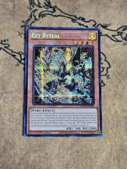 Yugioh Ext Ryzeal MP25-EN120 1st Edition Prismatic Secret Rare NM - Image 1