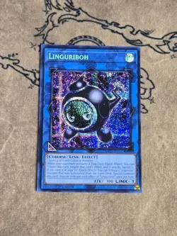 Yugioh Linguriboh MP25-EN142 2025 1st Edition Prismatic Secret Rare NM - Image 1