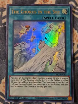 The Chorus In The Sky - Ultra Rare - GFP2-EN012 Yugioh - Image 1
