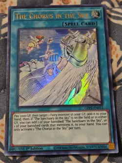 The Chorus In The Sky - Ultra Rare - GFP2-EN012 Yugioh - Image 2